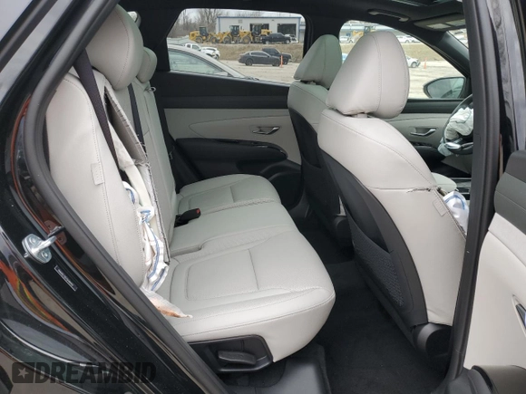 2025 Hyundai Tucson Limited with VIN 5NMJECDE7SH481154, listed as a Copart auction lot 46400995 with 1,270 mi miles and Salvage Title. Bid and sale history available at carsss.com. Image 12.
