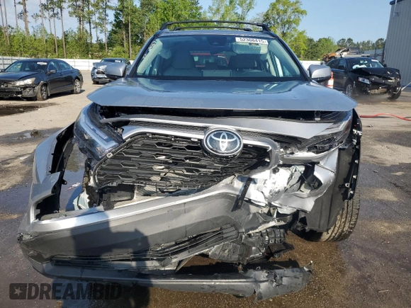 2025 Toyota RAV4 XLE Premium with VIN 2T3C1RFV2SC308112, listed as a Copart auction lot 52308415 with 11,179 mi miles and Salvage title. Bid and sale history available at DreamBid. Image 5.