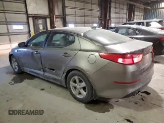 2014 Kia Optima LX with VIN 5XXGM4A71EG292110, listed as a Copart auction lot 87805195 with 175,367 mi miles and Salvage Title. Bid and sale history available at carsss.com. Image 2.