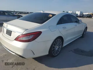 2016 Mercedes-Benz CLS with VIN WDDLJ6FB4GA159748, listed as a Copart auction lot 66160614 with 0 mi miles and Salvage Title. Bid and sale history available at carsss.com. Image 3.