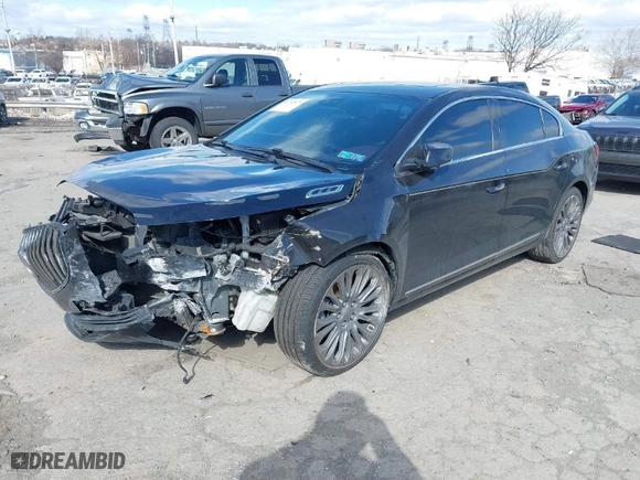 2014 Buick LaCrosse Premium II with VIN 1G4GF5G31EF228597, listed as a IAAI auction lot 41592629 with NaN miles. Bid and sale history available at carsss.com. Image 2.