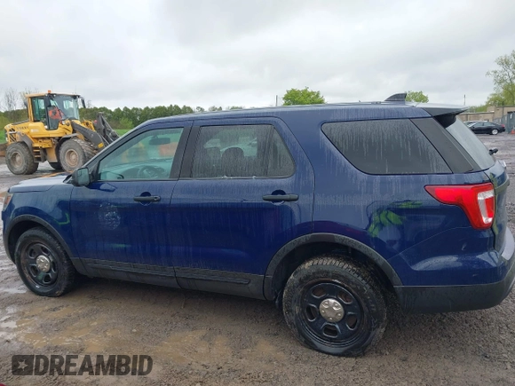 2017 Ford Police Interceptor Utility z VIN 1FM5K8AT3HGC25647, wystawiony jako IAAI lot #42223972 z przebiegiem 213 599 mil mil oraz . Historia ofert i sprzedaży dostępna na DreamBid. Obrazek 14.