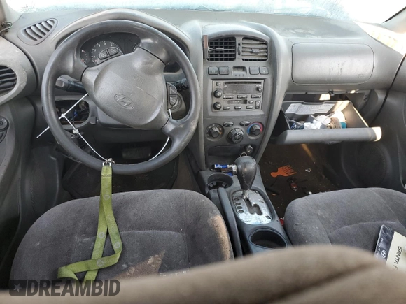 2003 Hyundai Santa Fe GLS with VIN KM8SC73D13U561890, listed as a Copart auction lot 69398864 with 0 mi miles and Salvage Title. Bid and sale history available at carsss.com. Image 8.