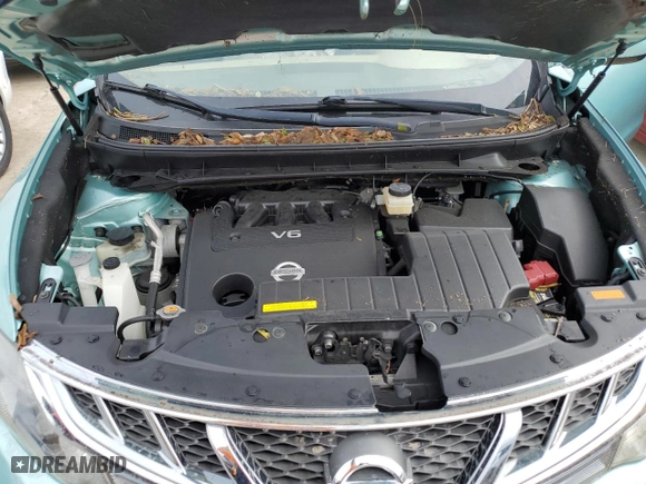 2011 Nissan Murano CrossCabriolet with VIN JN8AZ1FY0BW001537, listed as a Copart auction lot 41988455 with 0 mi miles and Non Repairable. Bid and sale history available at carsss.com. Image 12.