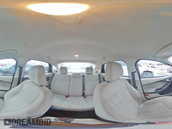 2017 Ford Focus SE with VIN 1FADP3F29HL332171, listed as a Copart auction lot 85765244 with 84,174 mi miles and Salvage Title. Bid and sale history available at DreamBid. Image 14.