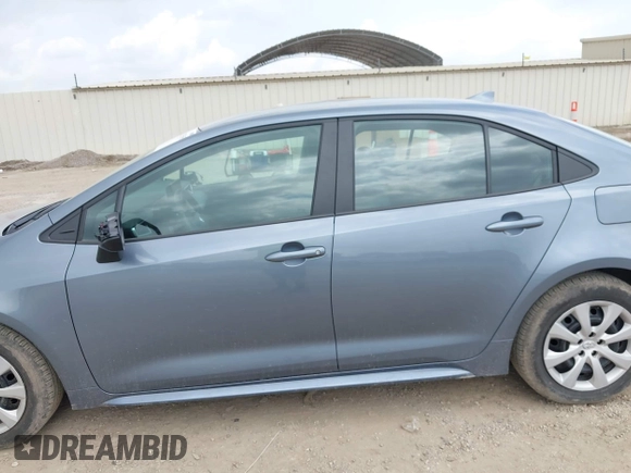2024 Toyota Corolla LE with VIN 5YFB4MDE6RP179593, listed as a IAAI auction lot 42125565 with 25,856 mi miles. Bid and sale history available at carsss.com. Image 14.