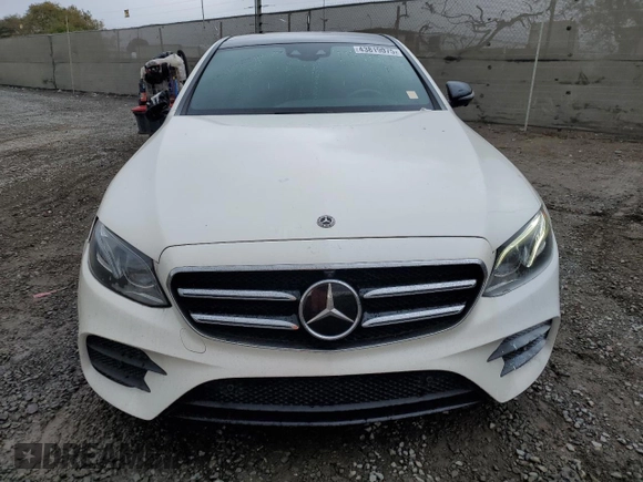 2020 Mercedes-Benz E 350 with VIN WDDZF8DB2LA707167, listed as a Copart auction lot 43819075 with 38,342 mi miles and Salvage Title. Bid and sale history available at DreamBid. Image 5.