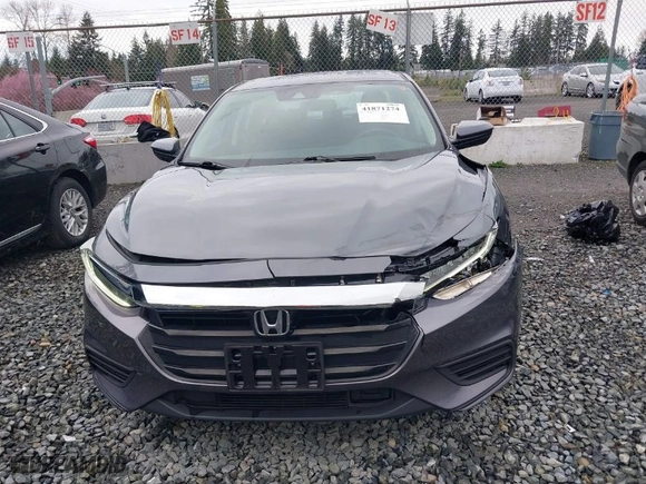 2022 Honda Insight EX with VIN 19XZE4F54NE014677, listed as a IAAI auction lot 41871274 with 56869 miles. Bid and sale history available at carsss.com. Image 12.