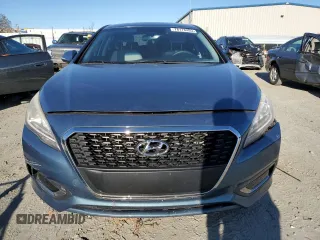 2016 Hyundai Sonata Hybrid SE with VIN KMHE24L18GA038362, listed as a Copart auction lot 78178493 with 83,222 mi miles. Bid and sale history available at carsss.com. Image 5.