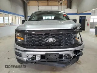 2024 Ford F-150 STX with VIN 1FTEW2LP8RKF13149, listed as a Copart auction lot 50226125 with 2,637 mi miles and Salvage Title. Bid and sale history available at carsss.com. Image 5.