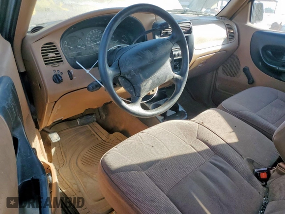 1996 Ford Ranger XL with VIN 1FTCR14U9TPA21656, listed as a Copart auction lot 57952415 with 159,530 mi miles and Salvage title. Bid and sale history available at DreamBid. Image 8.