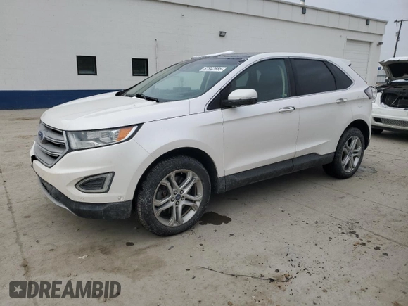 2017 Ford Edge Titanium z VIN 2FMPK4K80HBB69248, wystawiony jako Copart lot #87842685 z przebiegiem 210 209 mil mil oraz Szkoda całkowita • Salvage title. Historia ofert i sprzedaży dostępna na DreamBid. Obrazek 1.