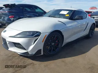 2024 Toyota GR Supra 3.0 with VIN WZ1DB0G00RW067856, listed as a IAAI auction lot 41491750 with 10,000 mi miles. Bid and sale history available at carsss.com. Image 2.