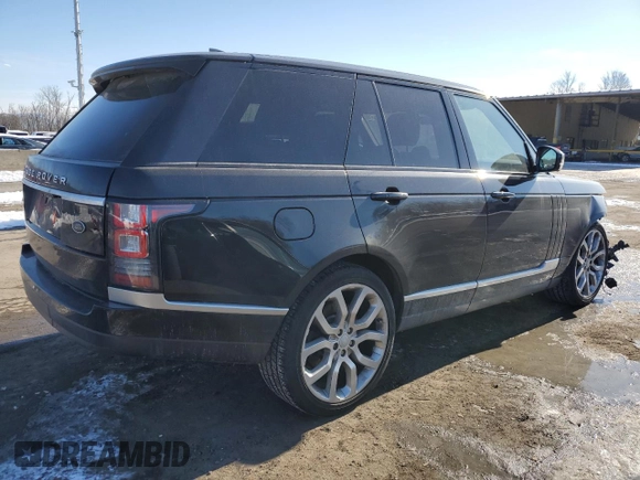 2017 Land Rover Range Rover с VIN SALGS2FEXHA334025, выставлен на аукционе Copart как лот 41811675 с пробегом 57 527 миль миль и Списание • Salvage title. История ставок и продаж доступна на DreamBid. Изображение 3.