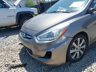 2014 Hyundai Accent GLS with VIN KMHCU4AE7EU736691, listed as a IAAI auction lot 42054514 with 80,715 mi miles and . Bid and sale history available at carsss.com. Image 15.