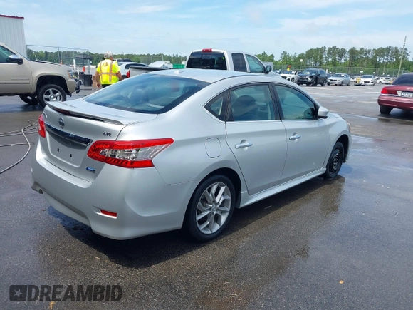 2013 Nissan Sentra FE+ S with VIN 3N1AB7AP5DL609003, listed as a IAAI auction lot 42107695 with 117,951 mi miles and . Bid and sale history available at DreamBid. Image 4.