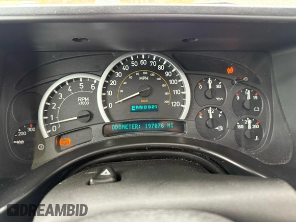 2005 Hummer H2 z VIN 5GRGN22U85107767, wystawiony jako Copart lot #56570325 z przebiegiem 197 076 mil mil oraz Tytuł czysty. Historia ofert i sprzedaży dostępna na DreamBid. Obrazek 8.