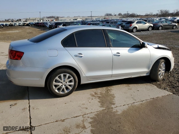 2011 Volkswagen Jetta Sedan SE with VIN 3VWBX7AJ6BM314799, listed as a Copart auction lot 48873735 with 176,866 mi miles and Salvage Title. Bid and sale history available at carsss.com. Image 3.