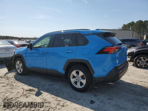2020 Toyota RAV4 XLE with VIN JTMP1RFV9LD051383, listed as a Copart auction lot 48625755 with 16,715 mi miles and Salvage Title. Bid and sale history available at carsss.com. Image 2.
