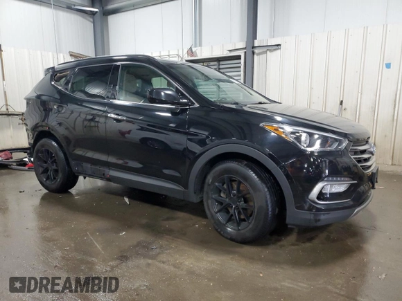 2017 Hyundai Santa Fe 2.4L z VIN 5NMZUDLB7HH027319, wystawiony jako Copart lot #58259575 z przebiegiem 114 812 mil mil oraz Szkoda całkowita • Salvage title. Historia ofert i sprzedaży dostępna na DreamBid. Obrazek 4.