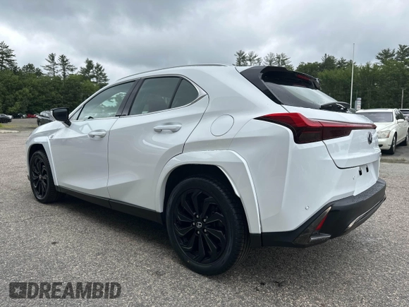 2022 Lexus UX 250h F Sport with VIN JTHR9JBH5N2060372, listed as a IAAI auction lot 42521654 with 110,619 mi miles and . Bid and sale history available at DreamBid. Image 3.
