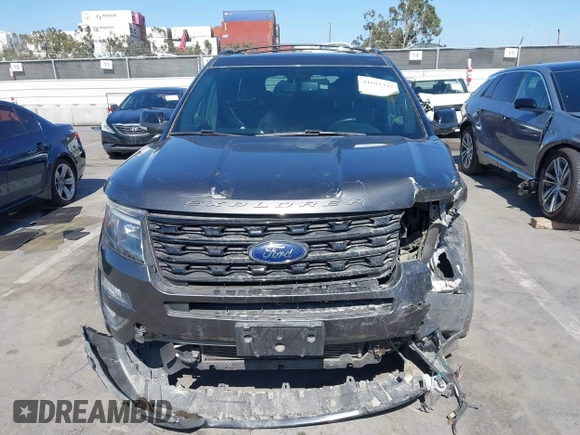 2017 Ford Explorer Sport with VIN 1FM5K8GT8HGD55687, listed as a IAAI auction lot 41692342 with Not provided miles and . Bid and sale history available at DreamBid. Image 12.
