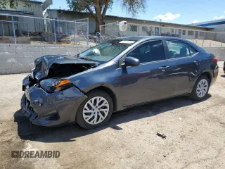 2019 Toyota Corolla L z VIN 5YFBURHE6KP876372, wystawiony jako Copart lot #55990925 z przebiegiem 72 108 mil mil oraz Szkody całkowita. Historia ofert i sprzedaży dostępna na DreamBid. Obrazek 1.