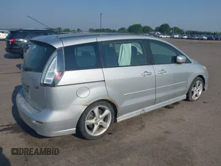 2008 Mazda 5 Grand Touring z VIN JM1CR29L580320258, wystawiony jako IAAI lot #42403256 z przebiegiem 182 914 mil mil oraz . Historia ofert i sprzedaży dostępna na DreamBid. Obrazek 4.