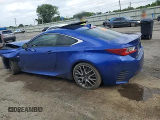2015 Lexus RC 350 F Sport z VIN JTHHE5BC9F5005622, wystawiony jako Copart lot #55514135 z przebiegiem 84 164 mil mil oraz Szkoda całkowita • Salvage title. Historia ofert i sprzedaży dostępna na DreamBid. Obrazek 2.