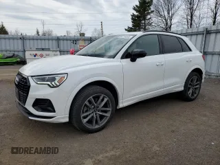 2022 Audi Q3 Premium z VIN WA1AECF3XN1111174, wystawiony jako Copart lot #54718895 z przebiegiem 48 291 mil mil oraz Szkoda całkowita • Salvage title. Historia ofert i sprzedaży dostępna na DreamBid. Obrazek 1.