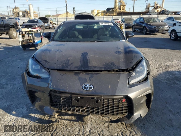 2023 Toyota GR86 Premium with VIN JF1ZNBE18P9766480, listed as a Copart auction lot 74323024 with 8,887 mi miles and Salvage Title. Bid and sale history available at carsss.com. Image 5.