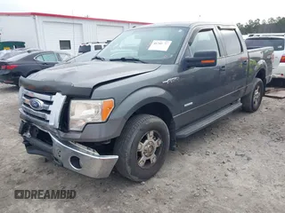2011 Ford F-150 XLT with VIN 1FTFW1ET9BFA13928, listed as a IAAI auction lot 41745623 with 186,813 mi miles. Bid and sale history available at carsss.com. Image 2.