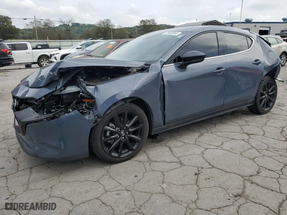 2023 Mazda Mazda3 Hatchback 2.5 Turbo with VIN JM1BPBJY9P1612271, listed as a Copart auction lot 72905584 with 19,544 mi miles and Salvage Title. Bid and sale history available at carsss.com. Image 1.