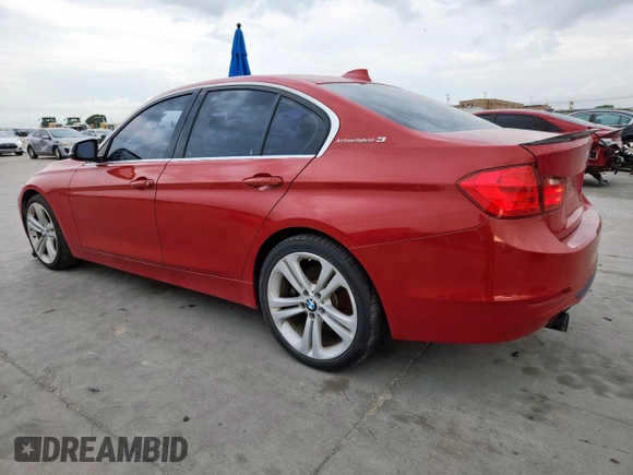 2013 BMW 3 Series ActiveHybrid 3 with VIN WBA3F9C51DF484428, listed as a Copart auction lot 63462075 with 123,431 mi miles and Clean title. Bid and sale history available at DreamBid. Image 2.