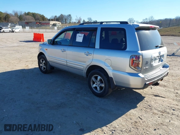 2006 Honda Pilot EX-L with VIN 5FNYF18786B030253, listed as a IAAI auction lot 41708620 with 146,713 mi miles and . Bid and sale history available at DreamBid. Image 3.