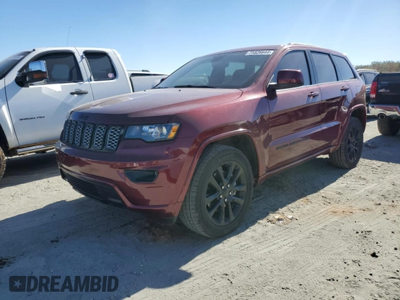 2022 Jeep Grand Cherokee WK Laredo X with VIN 1C4RJFAG4NC124880, listed as a Copart auction lot 75826644 with 64,109 mi miles and Salvage Title. Bid and sale history available at carsss.com. Image 1.