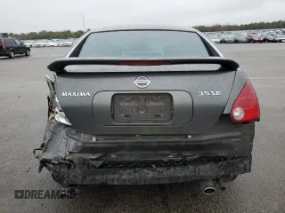 2004 Nissan Maxima SE with VIN 1N4BA41E14C901248, listed as a Copart auction lot 52100375 with 124,473 mi miles and Salvage Title. Bid and sale history available at DreamBid. Image 6.