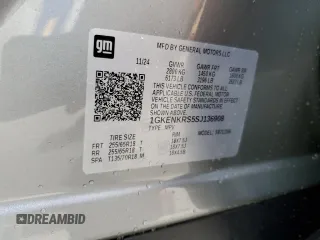 2025 GMC Acadia FWD Elevation z VIN 1GKENKRS5SJ136908, wystawiony jako Copart lot #44488635 z przebiegiem 2 797 mil mil oraz Czysty tytuł • Clean title. Historia ofert i sprzedaży dostępna na DreamBid. Obrazek 13.