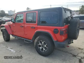 2021 Jeep Wrangler Unlimited Rubicon with VIN 1C4HJXFN9MW505291, listed as a Copart auction lot 89060615 with 69,894 mi miles and Salvage Title. Bid and sale history available at DreamBid. Image 2.