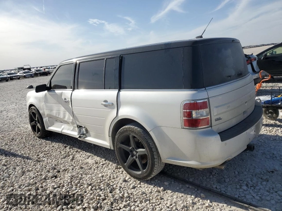 2015 Ford Flex SEL with VIN 2FMGK5C8XFBA20167, listed as a Copart auction lot 48241645 with 160,999 mi miles and Salvage Title. Bid and sale history available at carsss.com. Image 2.