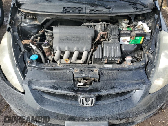 2008 Honda Fit Sport with VIN JHMGD386X8S021501, listed as a Copart auction lot 46508985 with 196,303 mi miles and Salvage Title. Bid and sale history available at carsss.com. Image 11.
