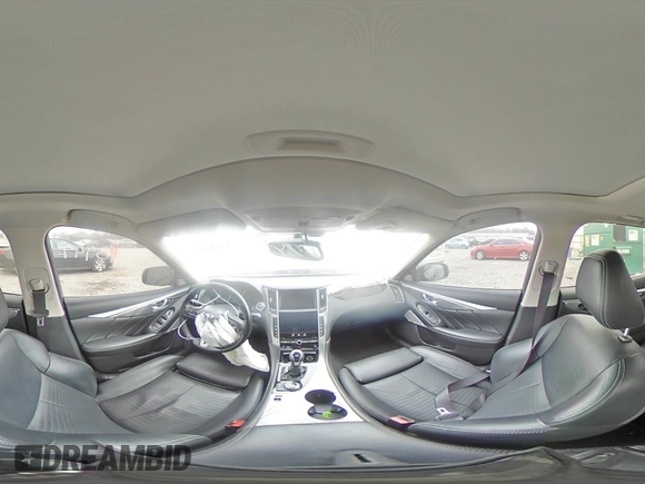 2020 Infiniti Q50 3.0t SPORT with VIN JN1EV7AP7LM205102, listed as a Copart auction lot 43652135 with 68,075 mi miles and Salvage Title. Bid and sale history available at carsss.com. Image 13.