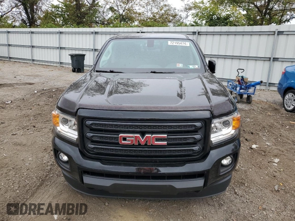 2016 GMC Canyon 4WD SLE with VIN 1GTG6CE37G1162083, listed as a Copart auction lot 72195474 with 94,869 mi miles and Salvage Title. Bid and sale history available at carsss.com. Image 5.