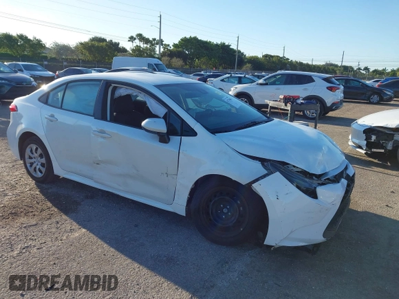 2021 Toyota Corolla LE with VIN 5YFEPMAE8MP233669, listed as a IAAI auction lot 41774096 with 126,483 mi miles and . Bid and sale history available at DreamBid. Image 1.