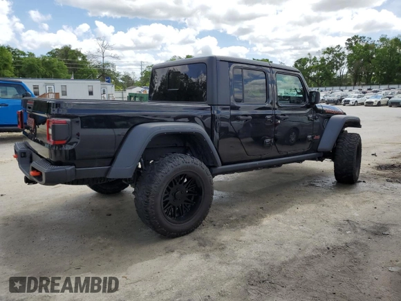 2021 Jeep Gladiator Mojave with VIN 1C6JJTEG3ML554606, listed as a Copart auction lot 51432625 with 58,297 mi miles and Salvage Title. Bid and sale history available at DreamBid. Image 3.