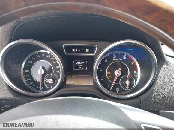 2013 Mercedes-Benz G-Class G 63 AMG with VIN WDCYC7DF1DX200684, listed as a IAAI auction lot 42072974 with 97,003 mi miles. Bid and sale history available at carsss.com. Image 7.