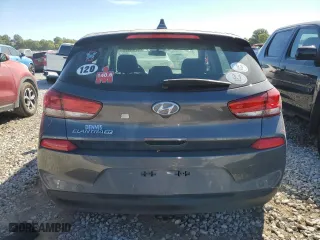 2018 Hyundai Elantra GT with VIN KMHH35LE0JU074572, listed as a Copart auction lot 69476954 with 51,169 mi miles and Salvage Title. Bid and sale history available at carsss.com. Image 6.