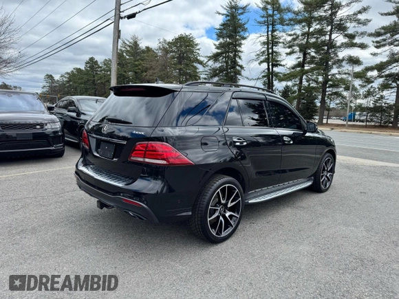 2016 Mercedes-Benz GLE 400 with VIN 4JGDA5GB0GA635707, listed as a Copart auction lot 53712895 with 105,118 mi miles and Clean title. Bid and sale history available at DreamBid. Image 3.