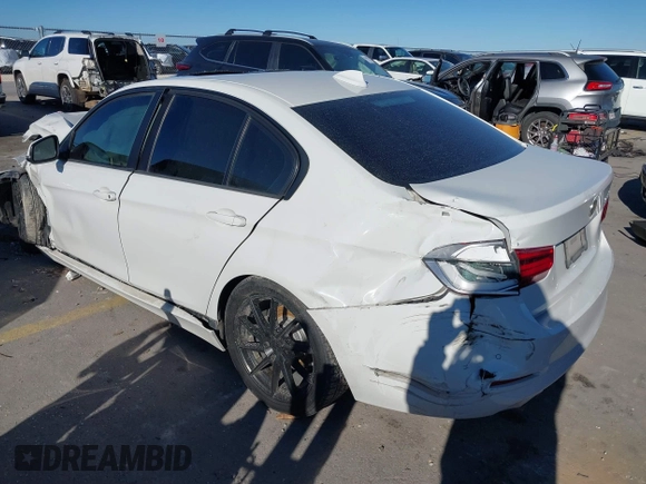 2016 BMW 3 Series 320i with VIN WBA8A9C58GK618335, listed as a IAAI auction lot 41241920 with 1 mi miles. Bid and sale history available at carsss.com. Image 3.