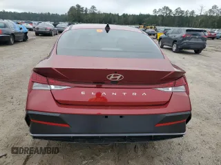 2024 Hyundai Elantra SEL z VIN KMHLS4DG2RU810043, wystawiony jako Copart lot #79940984 z przebiegiem 727 mil mil oraz Szkoda całkowita • Salvage title. Historia ofert i sprzedaży dostępna na DreamBid. Obrazek 6.